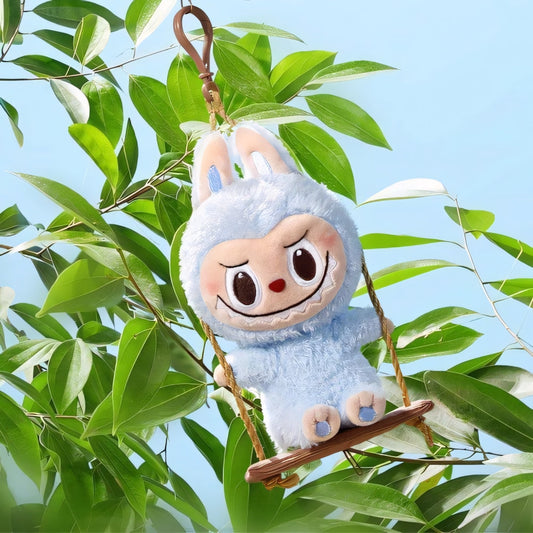 LABUBU Timber Workshop Series-Playing on the Swing Plush Pendant Blind Box