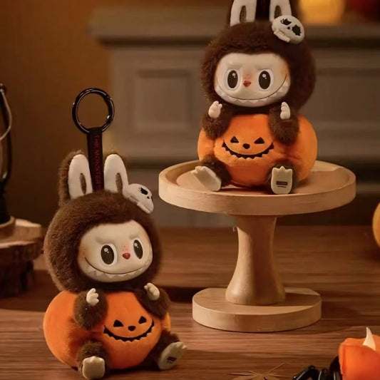 Happy Halloween Party series-sitting pumpkin vinyl plush pendant