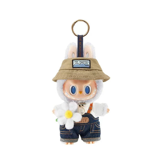 Labubu Fall in wild plush doll with key chain (preorder in 3 days)