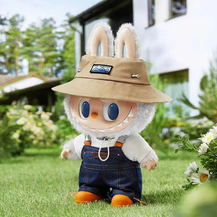 Labubu Fall in wild plush doll with key chain (preorder in 3 days)