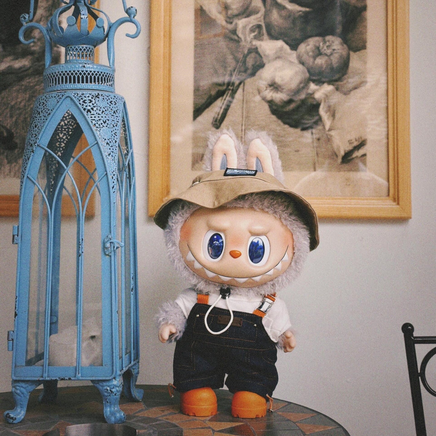 Labubu Fall in wild plush doll with key chain (preorder in 3 days)