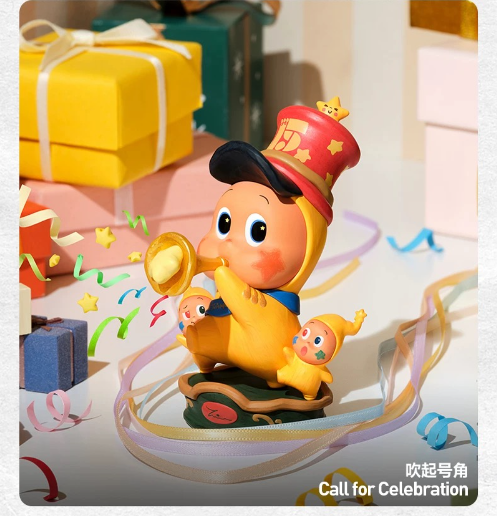 Celebrating the Moment POP MART 15th Anniversary Series Figures