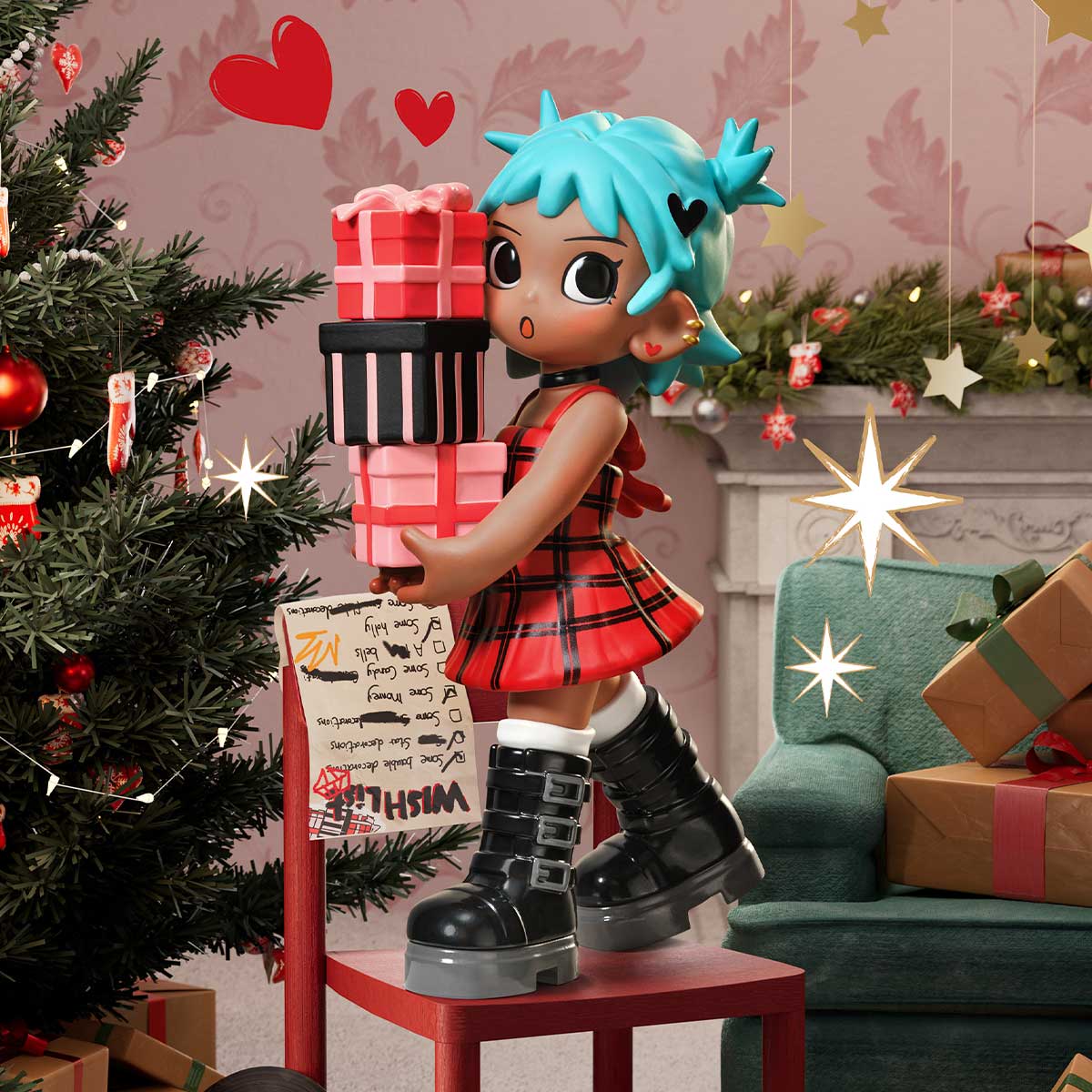 Lil Peach Riot Holiday Mixtape Series Figures (Pre Sale)
