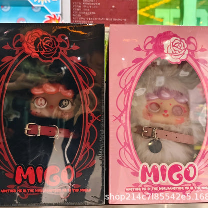 [MIGO Twin Life Limited Edition] 400% Plush Hanging Card Black Night White Day Series Blind Box