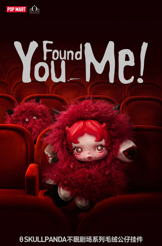 SKULL PANDA You Found Me! Series Plush Doll Pendant