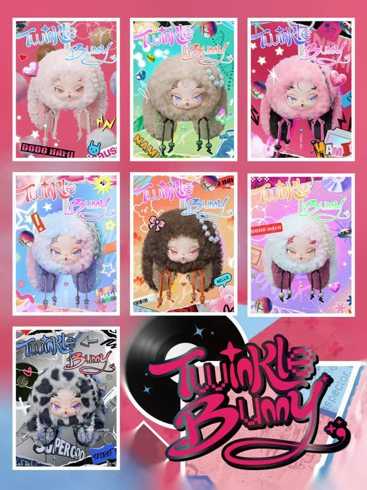 DODO NAMI Twinkle Bunny Series Plush Pendant Blind Box(perorder)