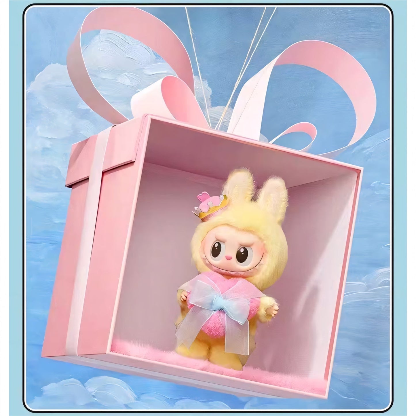 THE MONSTERS Let's Check Mate Limited Labubu Plush Doll