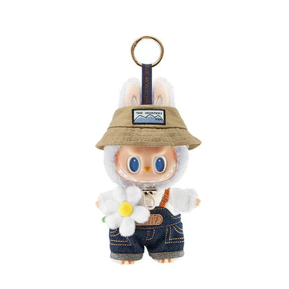 Labubu Fall in wild plush doll with key chain (preorder in 3 days)