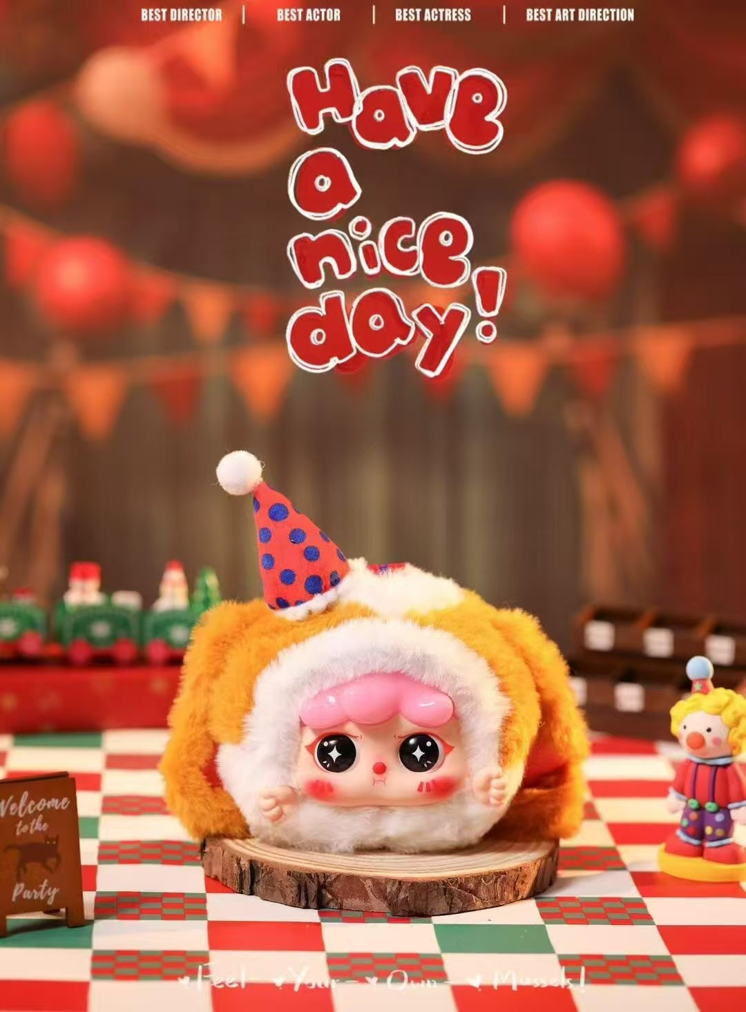 Migo Dream circus plush pendant blind box