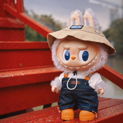 Labubu Fall in wild plush doll with key chain (preorder in 3 days)