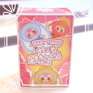 Baby Three Macaron Little Cute Bunny Series-V2 Plush Dolls Blind Box